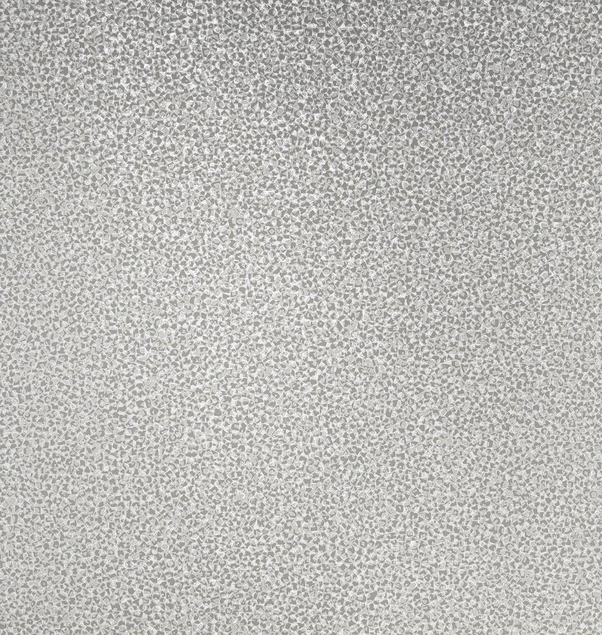 Seabrook Mica Texture Dove Gray & Silver Glitter Wallpaper
