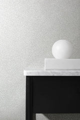 Seabrook Mica Texture Dove Gray & Silver Glitter Wallpaper