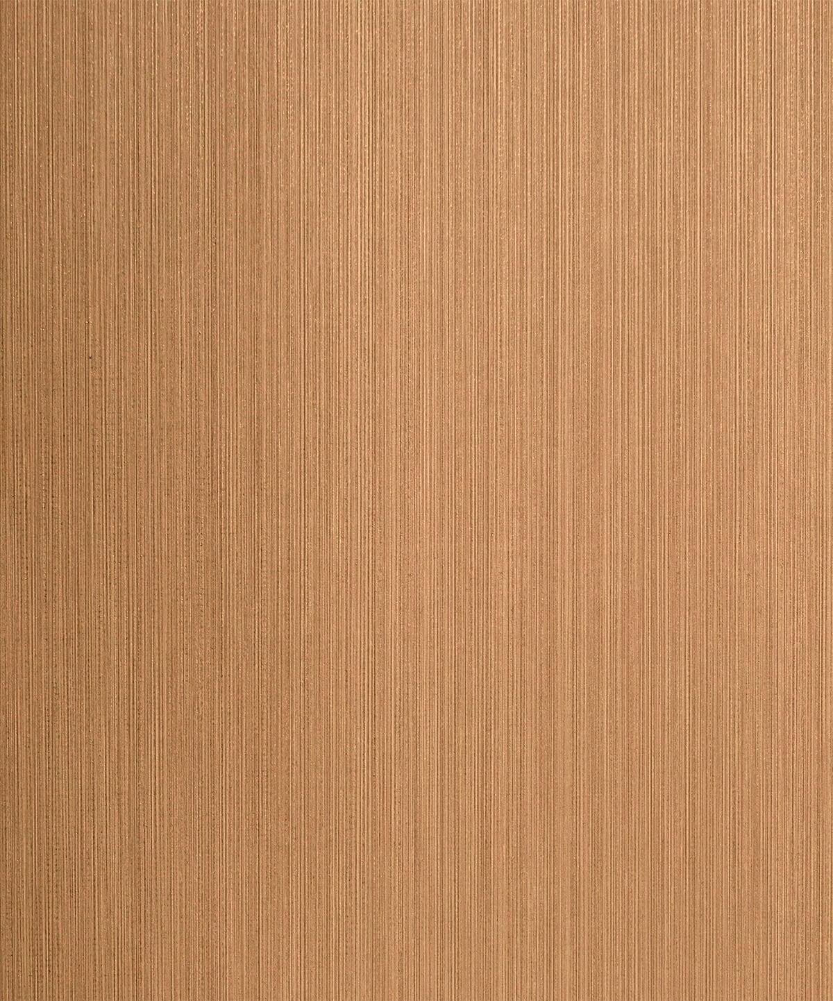 Seabrook Natural Stria Terra Cotta & Glitter Wallpaper