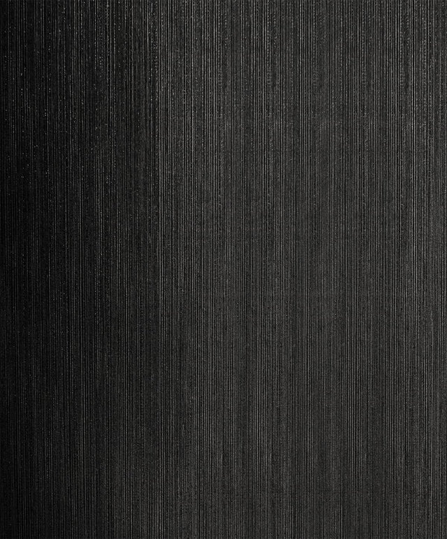 Seabrook Natural Stria Ebony & Glitter Wallpaper
