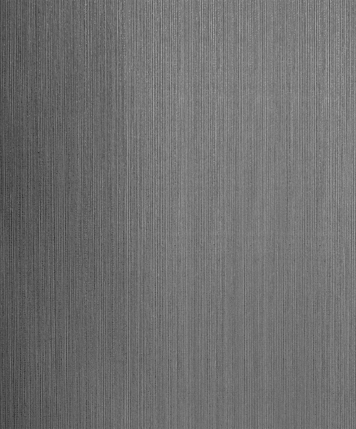 Seabrook Natural Stria Gunmetal & Glitter Wallpaper