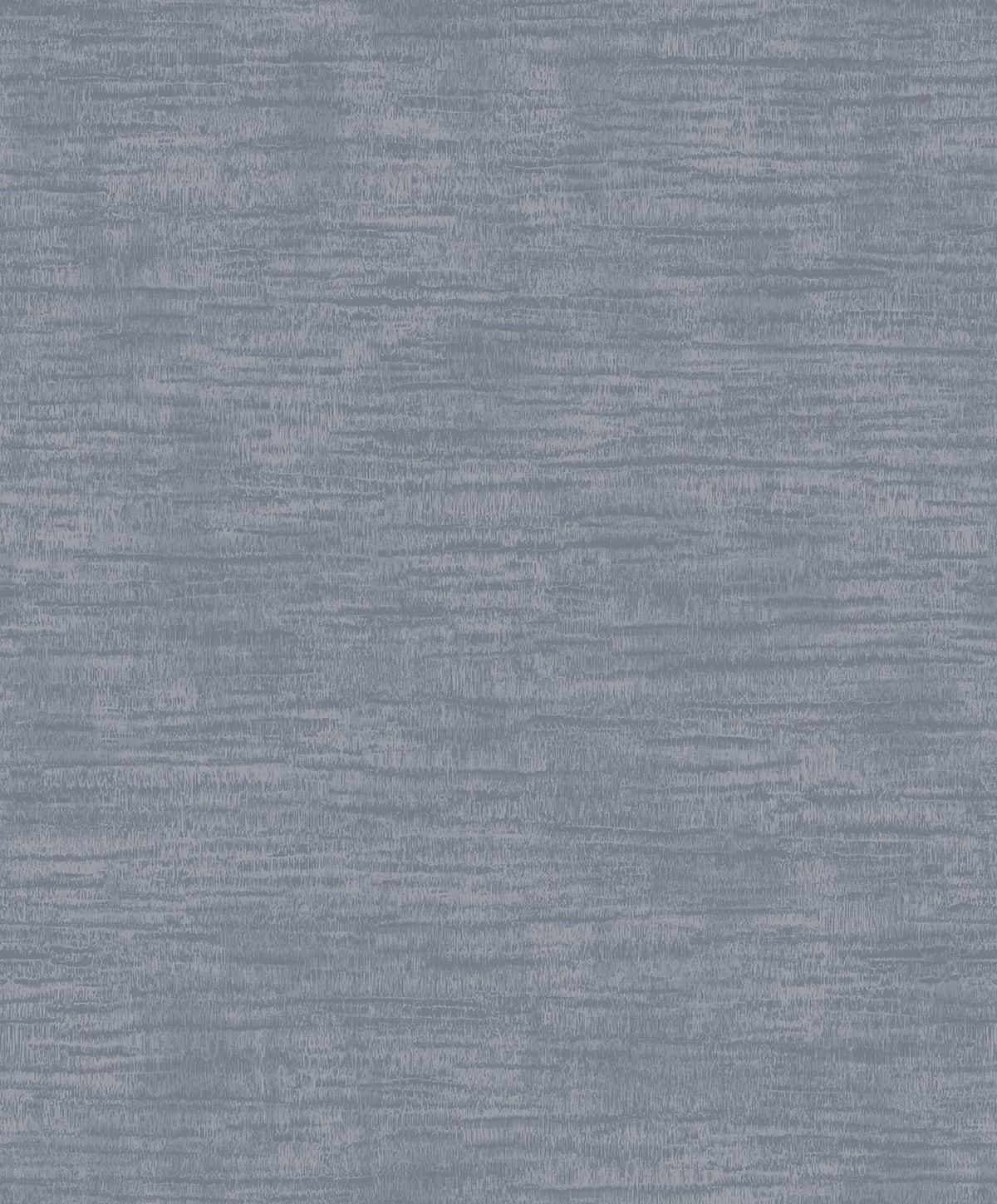 Seabrook Bark Texture Metallic Slate Blue Wallpaper