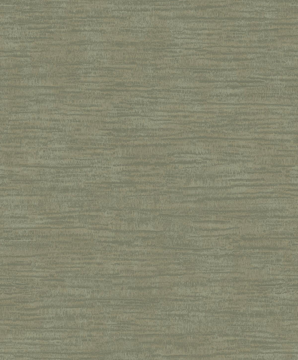 Seabrook Bark Texture Metallic Olive Wallpaper