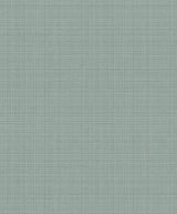 Seabrook Crosshatch Linen Metallic Sea Green Wallpaper
