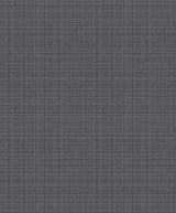 Seabrook Crosshatch Linen Metallic Coal Wallpaper