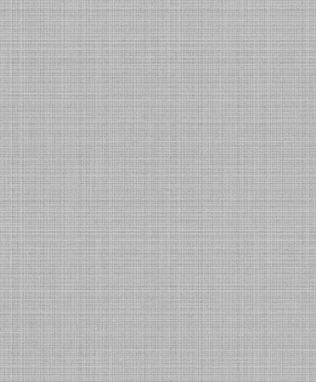 Seabrook Crosshatch Linen Metallic Silver Wallpaper