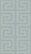 Seabrook Greek Key Metallic Sea Green Wallpaper
