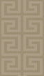Seabrook Greek Key Khaki & Metallic Champagne Wallpaper
