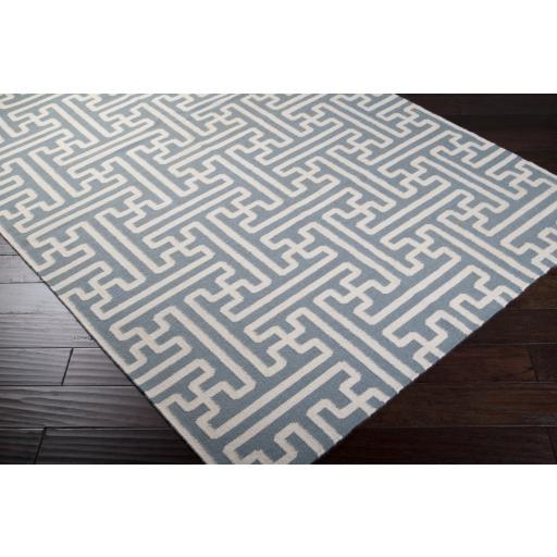 Surya Archive ACH-1703 Light Beige Light Blue 3'6" x 5'6" Rug