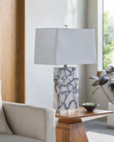 Livabliss Angelo AGL-002 25"H x 16"W x 16"D Table Lighting