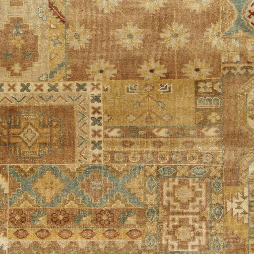 Surya Ainsley AIN-1011 Brick Red Light Brown 3'9" x 5'9" Rug