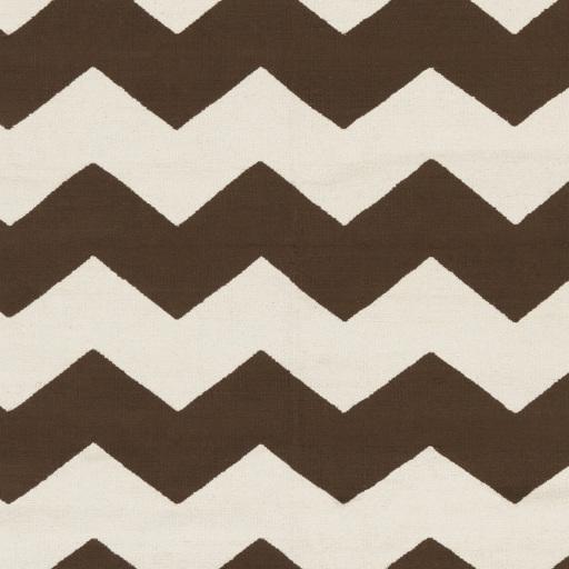 Surya Vogue AWLT-3017 Cream Dark Brown 4' x 6' Rug