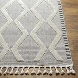 Surya Azilal AZI-2317 Black Gray 2'7" x 7'3" Rug