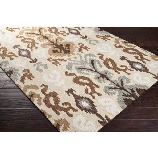 Surya Brentwood BNT-7674 Beige Brown 3'6" x 5'6" Rug