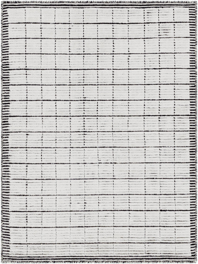 Surya Carre CCR-2301 Black Light Gray 15' x 75' Rug