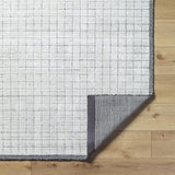 Surya Carre CCR-2301 Black Light Gray 15' x 75' Rug
