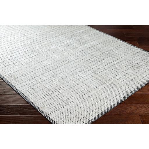 Surya Carre CCR-2301 Black Light Gray 15' x 75' Rug