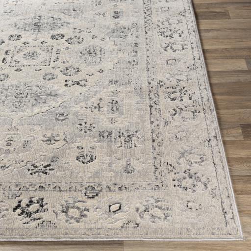 Surya City CIT-2365 Black Charcoal 2'7" x 7'3" Rug