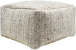 Surya Derby DRPF-003 14"H x 24"W x 24"D Pouf