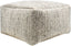 Surya Derby DRPF-003 14"H x 24"W x 24"D Pouf