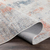 Surya Daytona Beach DYT-2302 Brick Red Charcoal 2'7" x 7'3" Rug