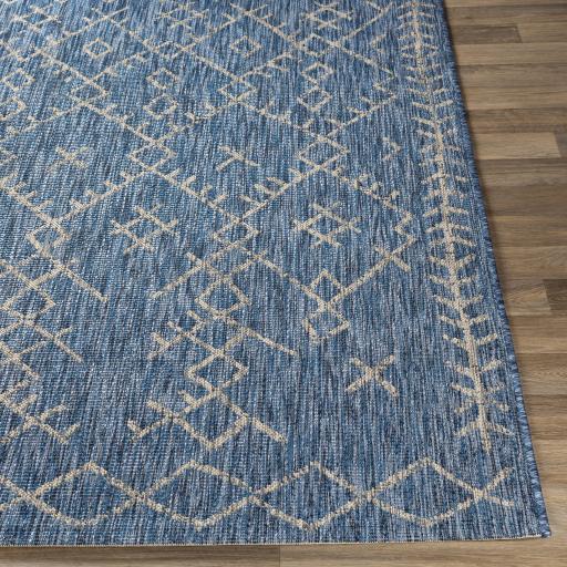 Surya Eagean EAG-2329 Blue Ink Blue 2' x 2'11" Rug