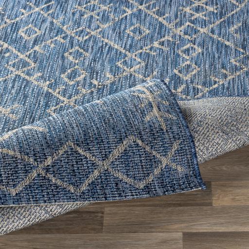 Surya Eagean EAG-2329 Blue Ink Blue 2' x 2'11" Rug