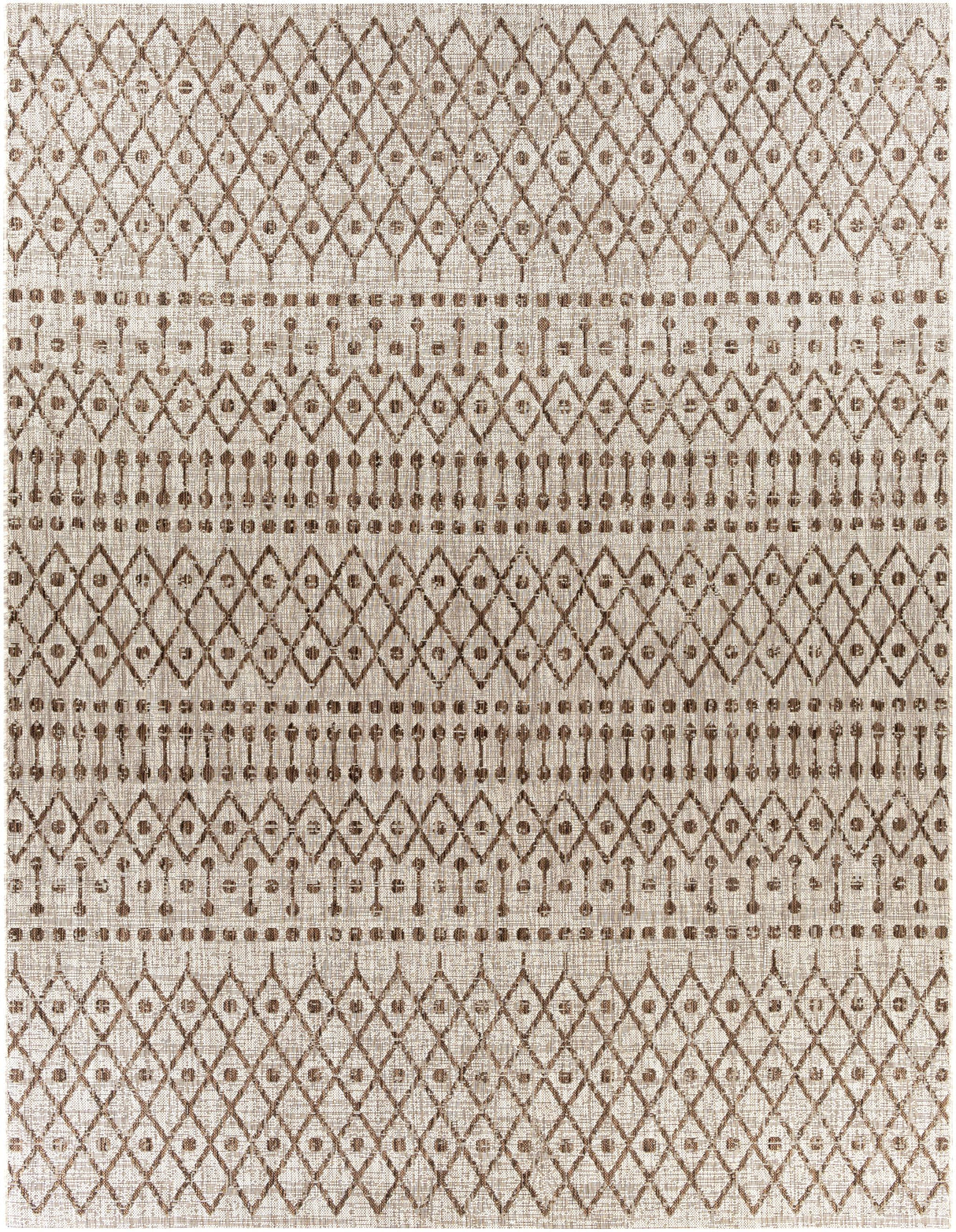 Surya Eagean EAG-2331 Dark Brown Medium Brown 5'3" x 7'7" Rug
