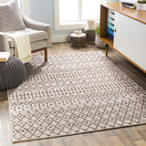 Surya Eagean EAG-2331 Dark Brown Medium Brown 5'3" x 7'7" Rug