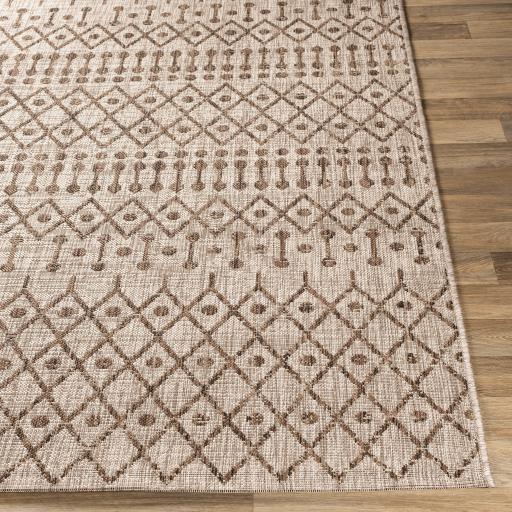 Surya Eagean EAG-2331 Dark Brown Medium Brown 5'3" x 7'7" Rug