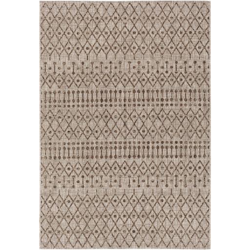 Surya Eagean EAG-2331 Dark Brown Medium Brown 5'3" x 7'7" Rug