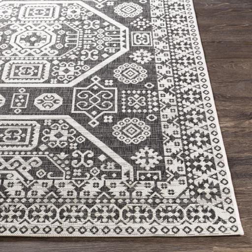 Surya Eagean EAG-2359 Black Charcoal 2' x 2'11" Rug