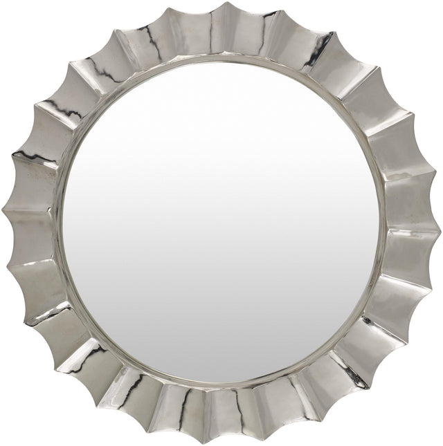 Surya Tejasvi EJA-001 35"H x 35"W x 1"D Mirror