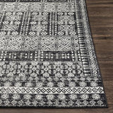 Surya Elaziz ELZ-2362 Black Cream 2' x 3' Rug