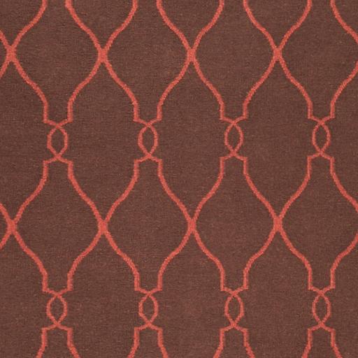 Surya Fallon FAL-1010 Burgundy Medium Brown 2'6" x 8' Rug