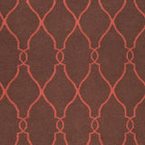 Surya Fallon FAL-1010 Burgundy Medium Brown 2'6" x 8' Rug