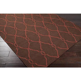 Surya Fallon FAL-1010 Burgundy Medium Brown 2'6" x 8' Rug