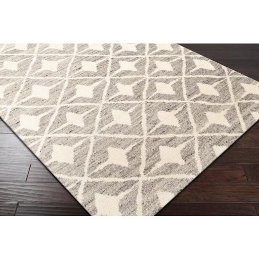 Surya Fez FEZ-2303 Dark Brown Ivory 2' x 3' Rug