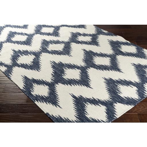 Surya Frontier FT-175 Cream Ink Blue 5' x 8' Rug