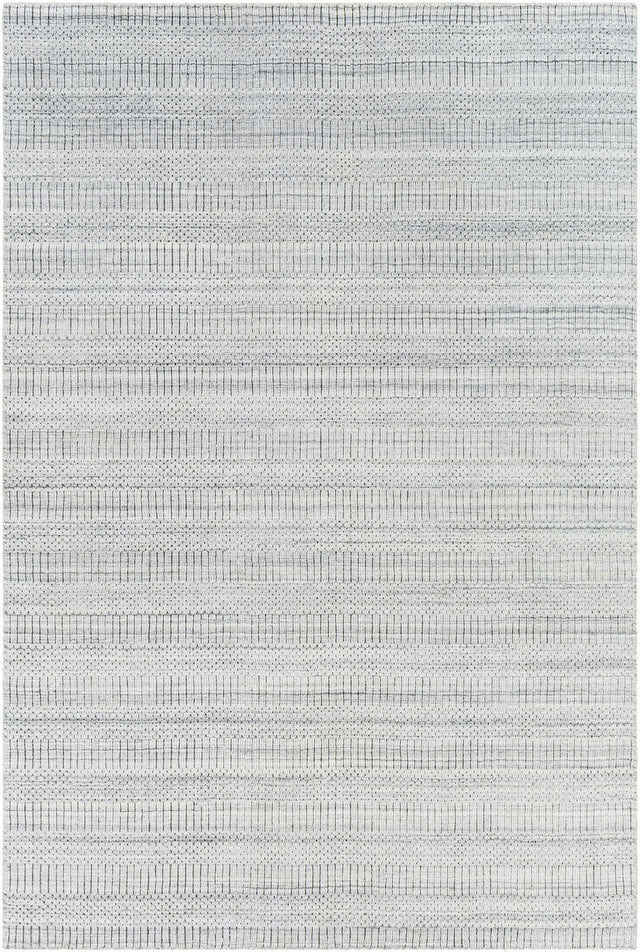 Surya Hickory HCK-2301 Charcoal Cream 15' x 50' Rug