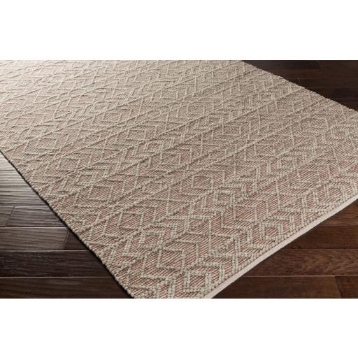 Surya Ingrid ING-2001 Brick Red Gray 2' x 3' Rug