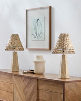 Livabliss Iskut ISK-001 21"H x 12"W x 12"D Table Lighting