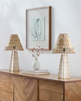 Livabliss Iskut ISK-002 21"H x 12"W x 12"D Table Lighting