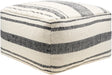 Surya Julio JUPF-001 14"H x 24"W x 24"D Pouf