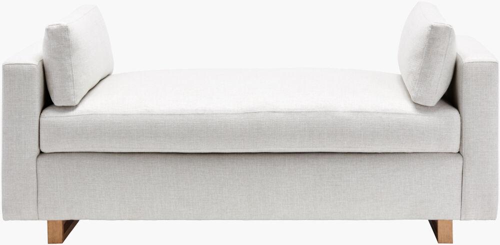 Surya Kaufmann KAUF-001 28"H x 64"W x 26"D Bench/Ottoman/Stool