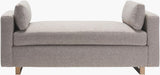 Surya Kaufmann KAUF-002 28"H x 64"W x 26"D Bench/Ottoman/Stool