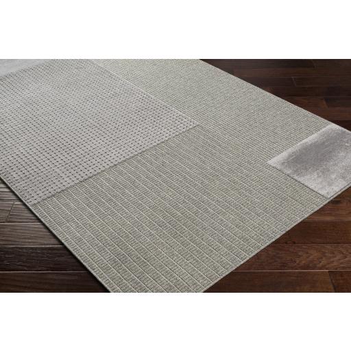 Surya Kingston KGS-2310 Gray Light Slate 2' x 3' Rug