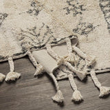 Surya Khemisset KMS-2309 Charcoal Cream 2'6" x 4' Rug