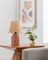 Livabliss Lomba LMB-005 14"H x 8"W x 8"D Table Lighting
