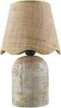 Surya Lomba LMB-006 14"H x 8"W x 8"D Lamp